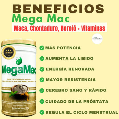 Mega Mac - Potencia Energía Resistencia y Vigor