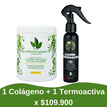 Colágeno Con Magnesio + Loción Termoactiva