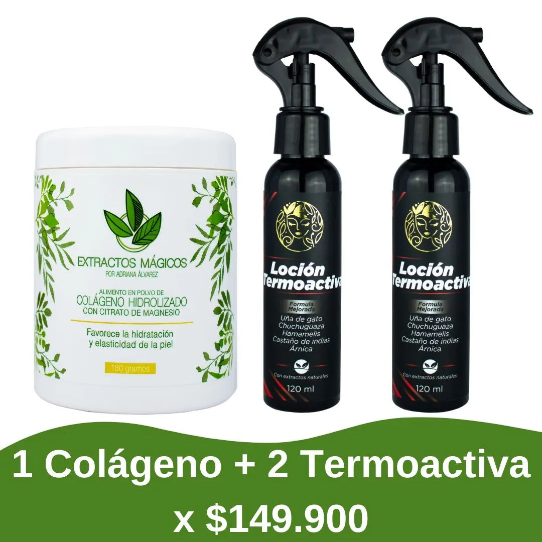 Colágeno Con Magnesio + Loción Termoactiva