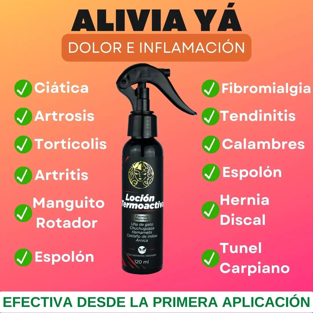 Loción Termoactiva Adara Belleza